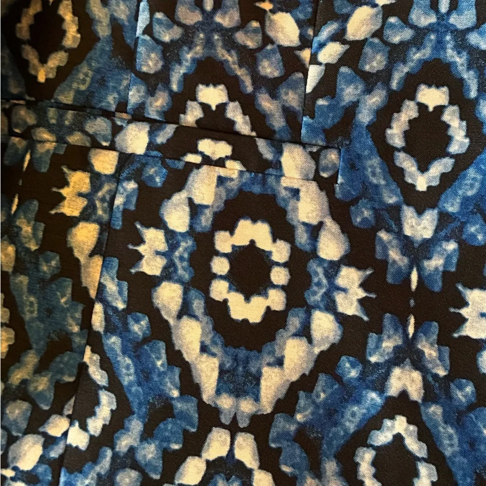 Kasper 8p Jacket blue pattern - Picture 3 of 4